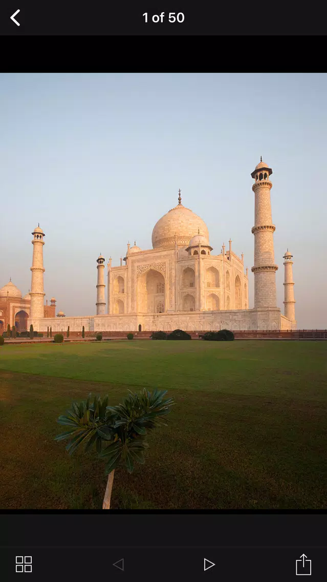 Tangkapan skrin Agra - Taj Mahal Offline Guide