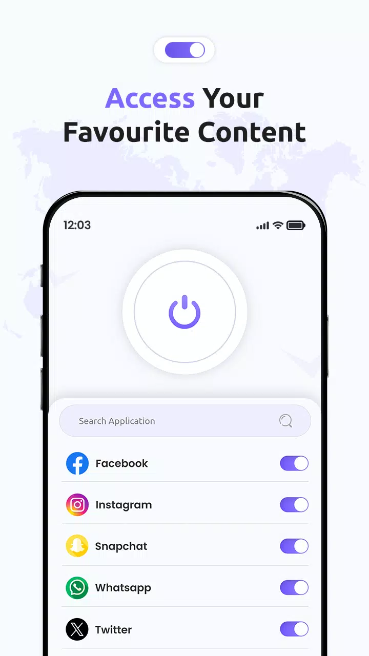 Captures d'écran de VeilNet - VPN Proxy Master