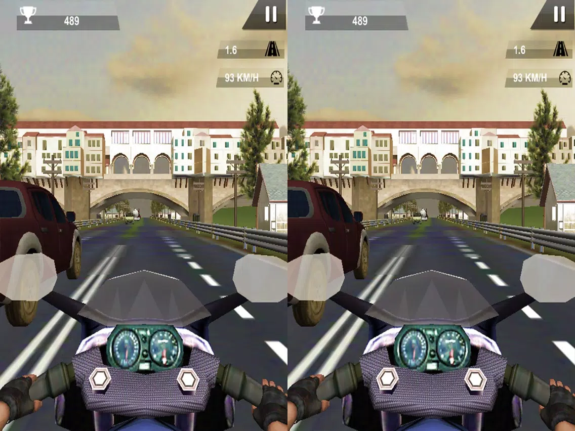 Скриншоты VR Traffic Bike Rider : Extreme End-less Racing 3D iPad 