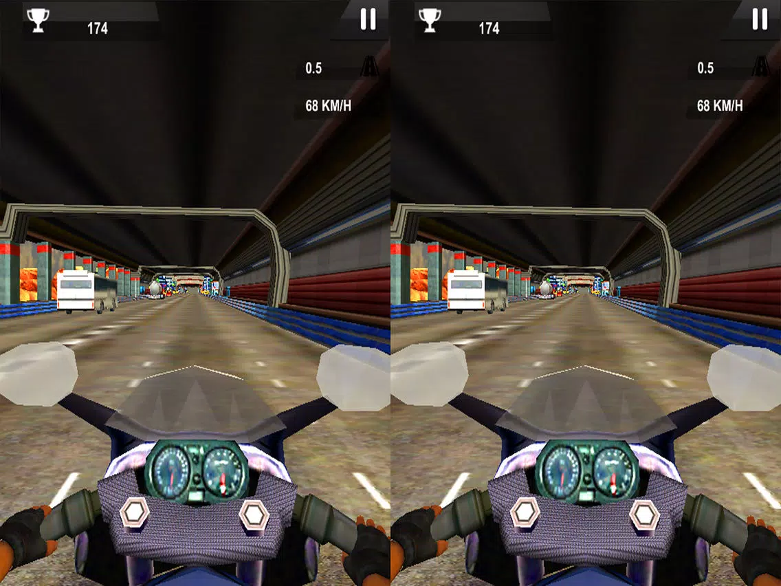 Скриншоты VR Traffic Bike Rider : Extreme End-less Racing 3D iPad 