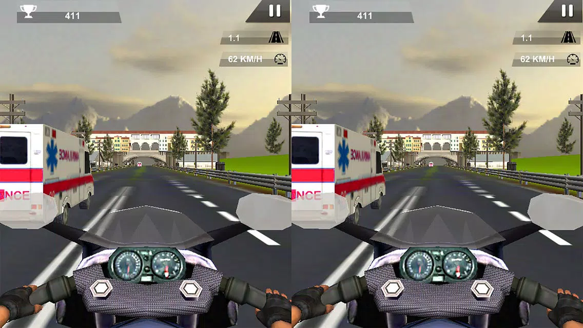 Скриншоты VR Traffic Bike Rider : Extreme End-less Racing 3D