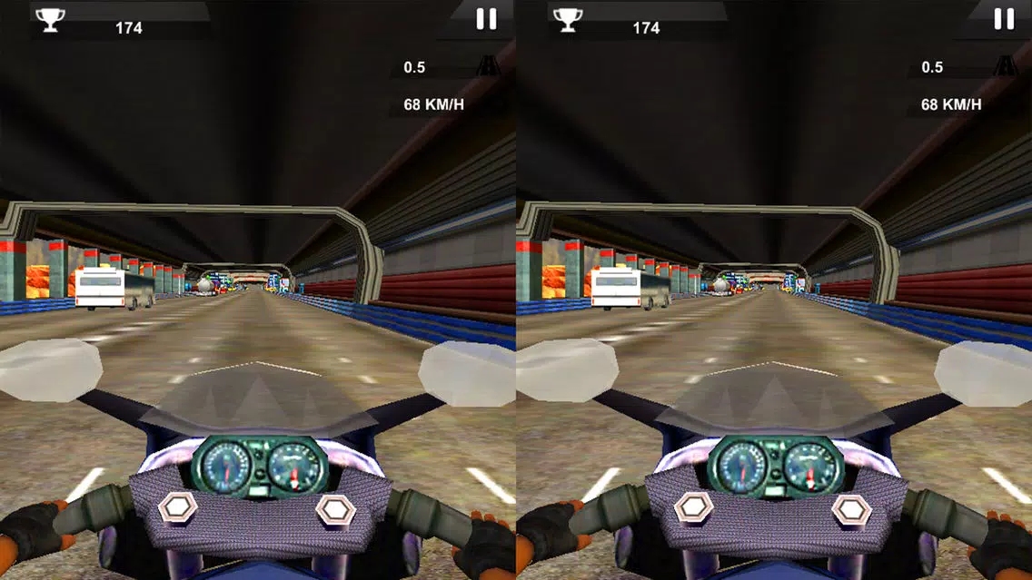 Скриншоты VR Traffic Bike Rider : Extreme End-less Racing 3D