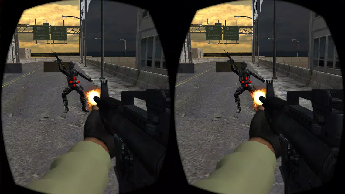 VR City Commando Shooting سکرین شاٹس