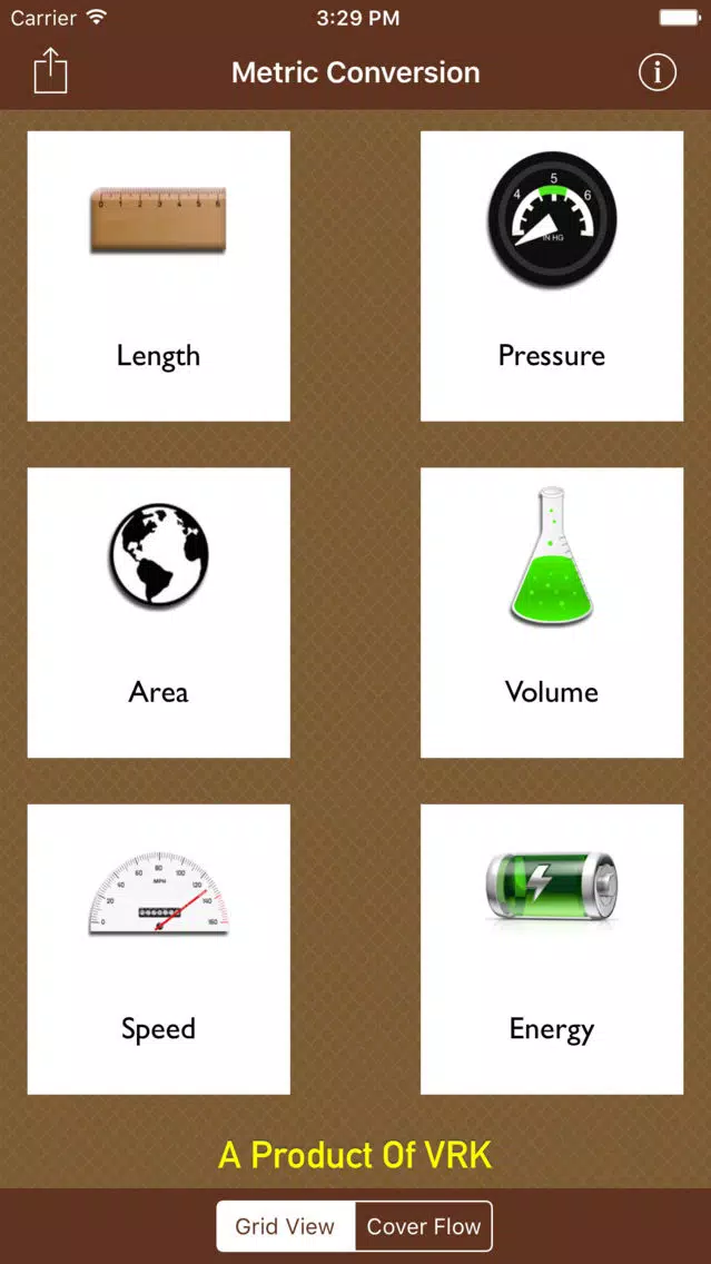 Metric Conversions Screenshots