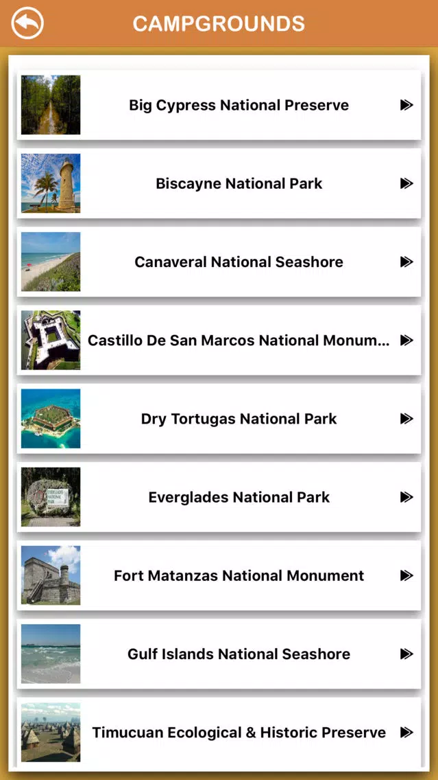 Florida National Parks Screenshots