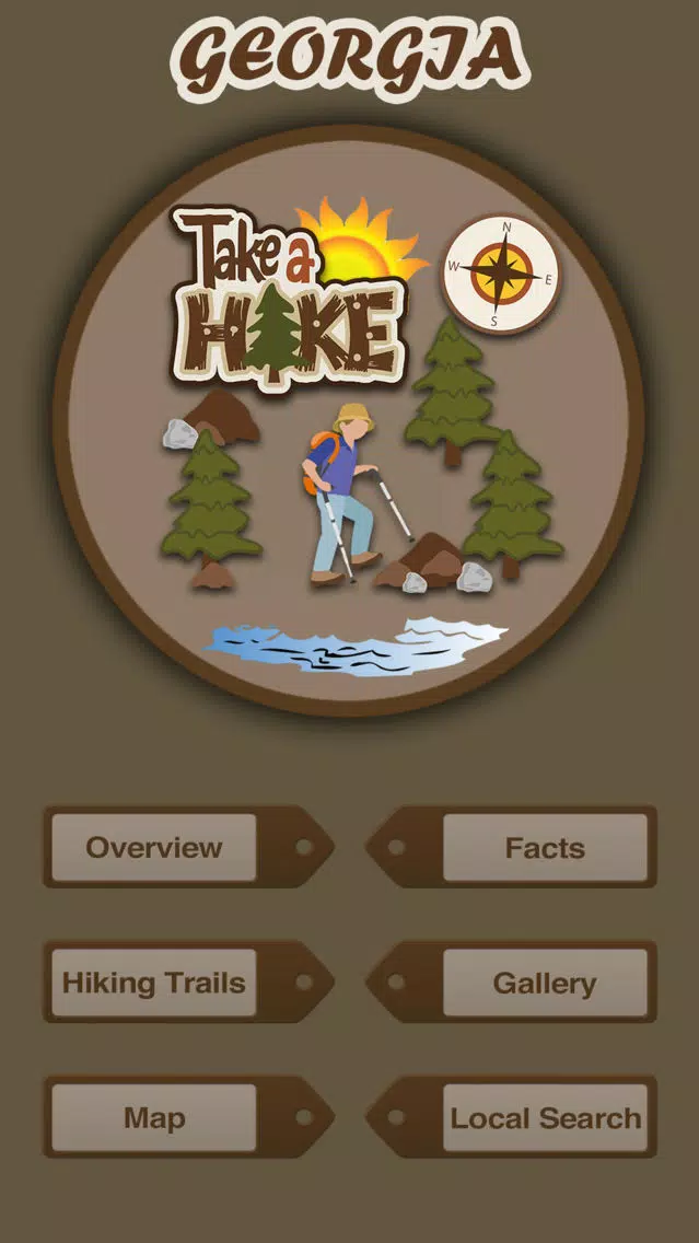 Georgia Hiking Trails Screenshots