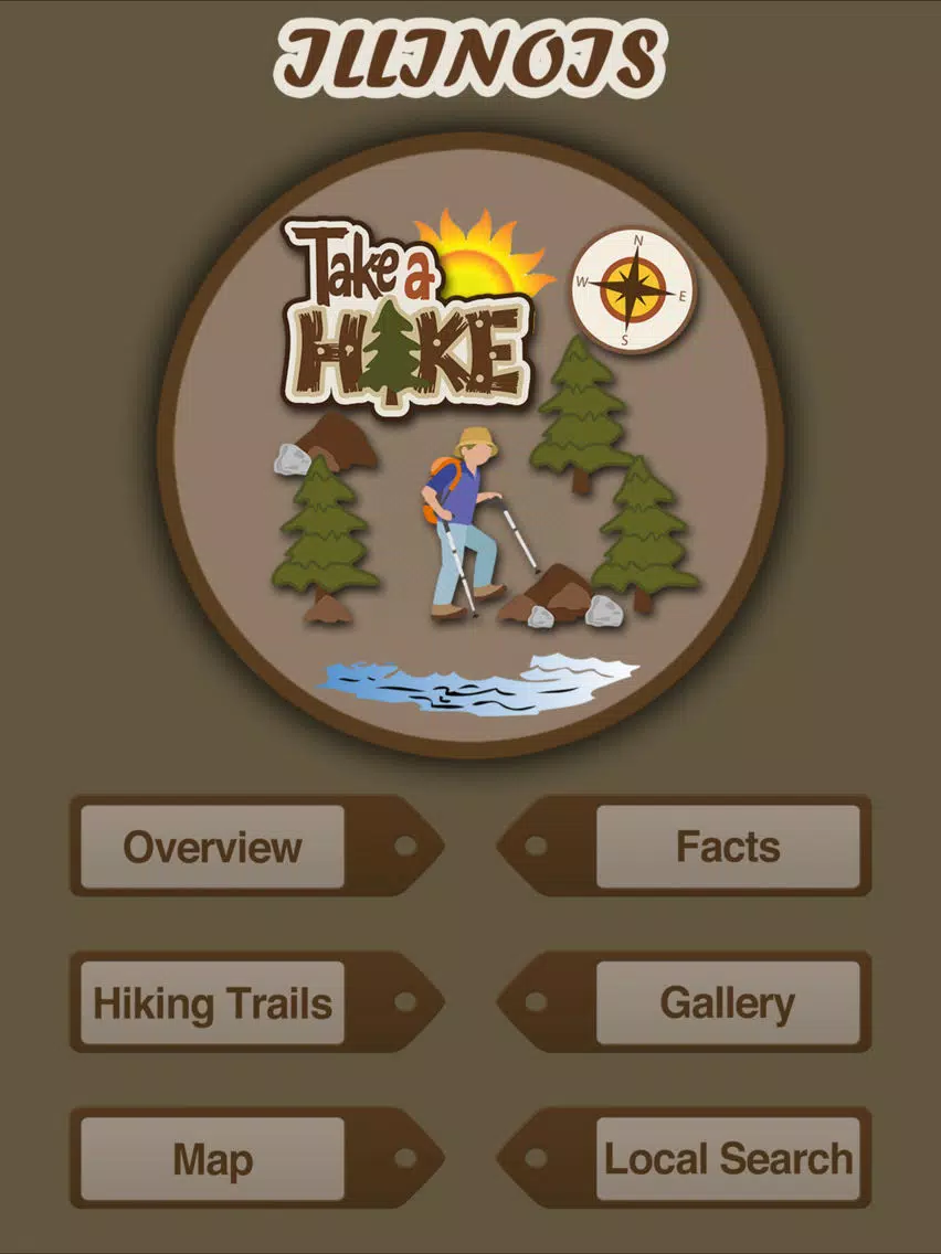 Illinois Hiking Trails iPad Screenshots