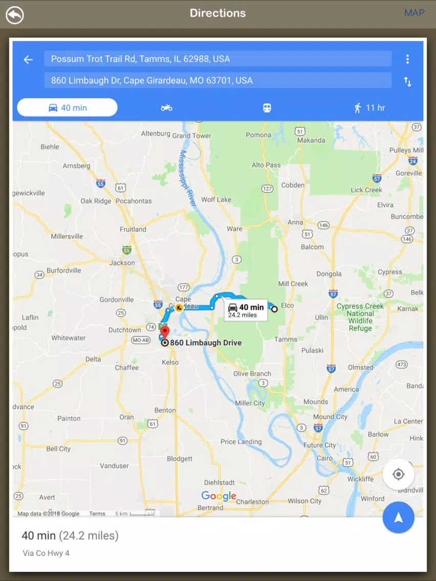 Illinois Hiking Trails iPad Screenshots