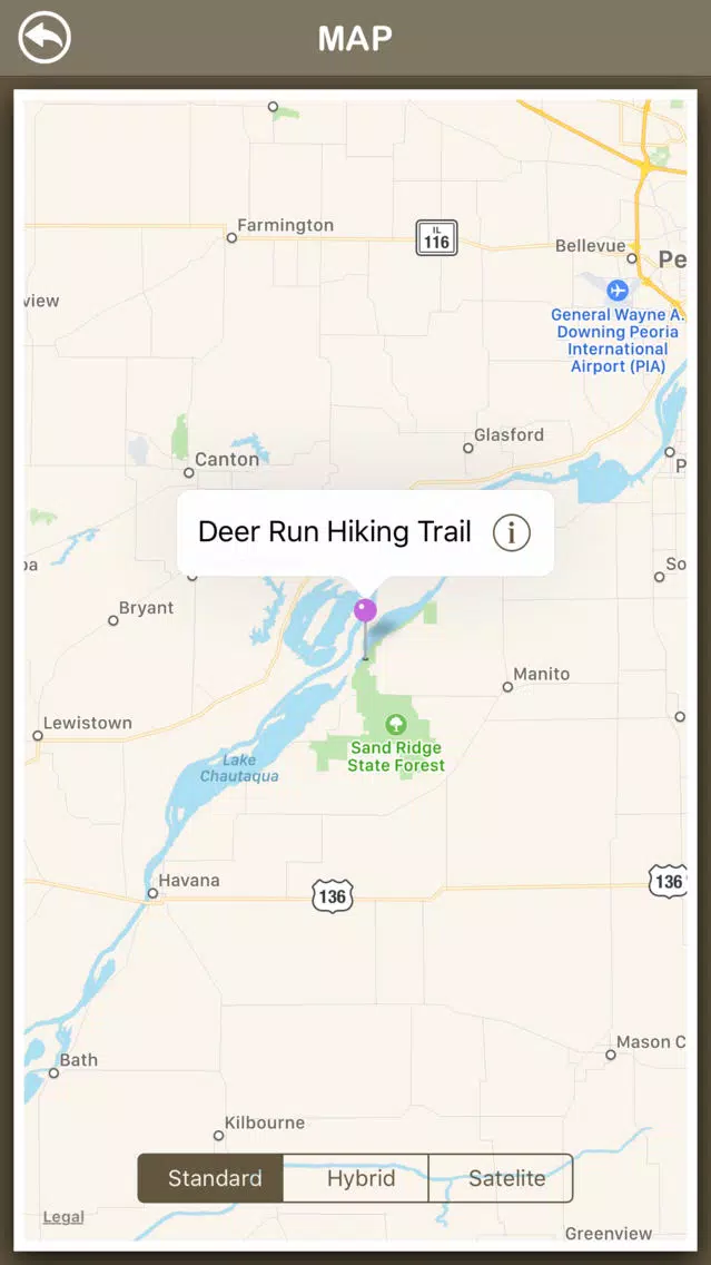 Illinois Hiking Trails Screenshots