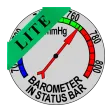 Barometer In Status Bar Lite