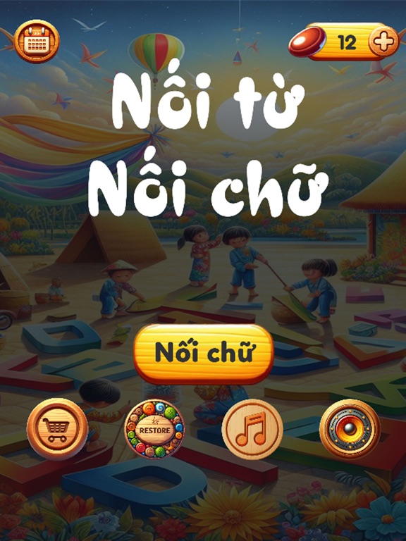 Nối Từ - Nối Chữ iPad Screenshots