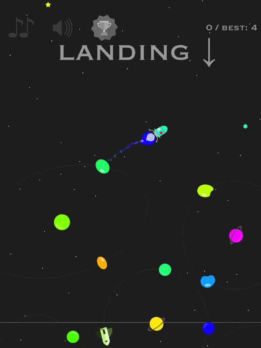 Landing from Space iPad Screenshots