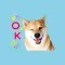 Pretty Dog Stickers Smile