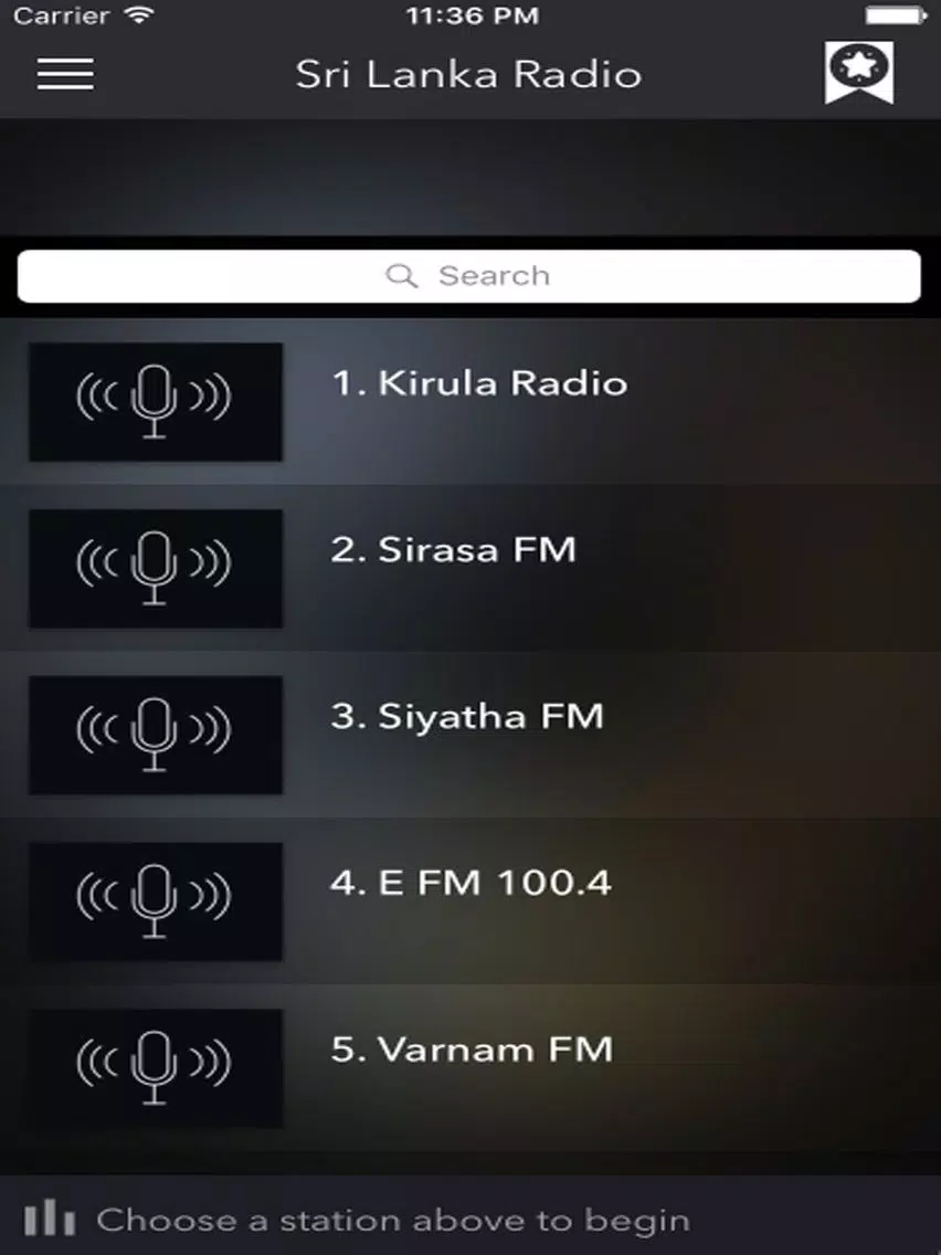 Sri Lanka Radios - Top Stations Music Player FM AM iPad Screenshots