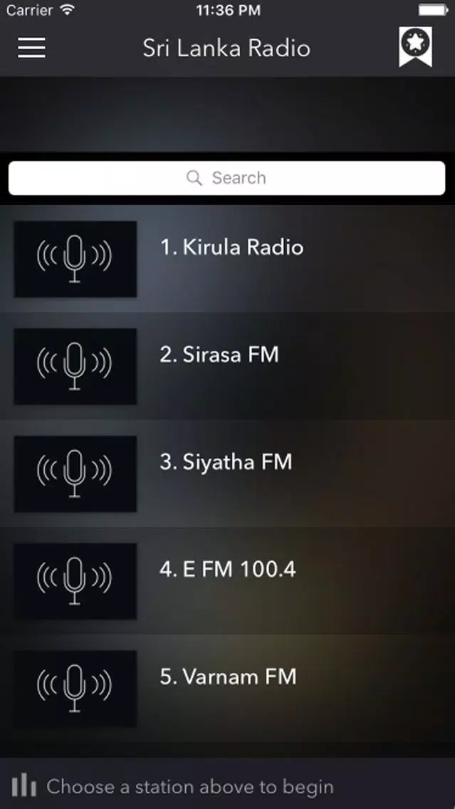 Sri Lanka Radios - Top Stations Music Player FM AM Screenshots