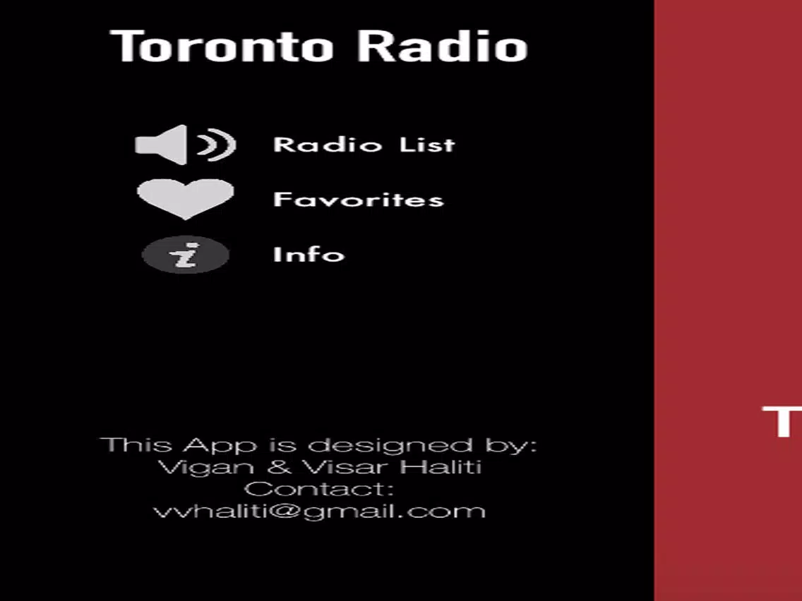 Toronto Radios - Top Stations Music Player FM AM iPad Screenshots