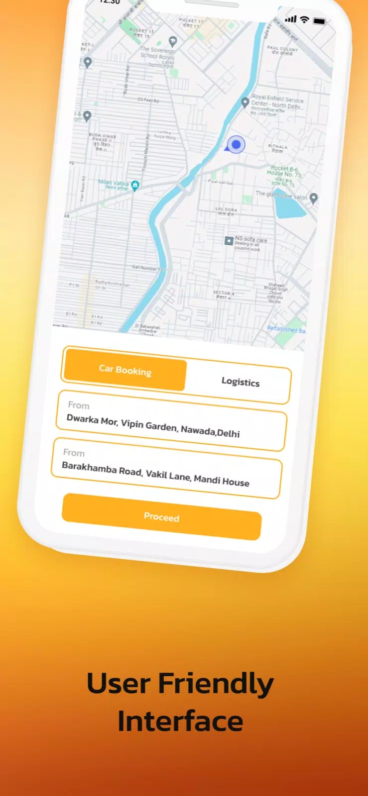 Vhingo - Hire Taxi & Driver स्क्रीनशॉट