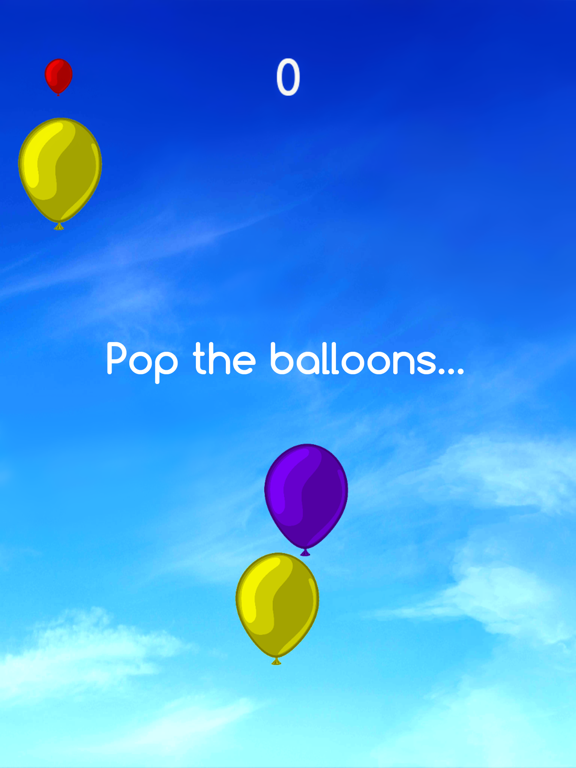 Tangkapan skrin Stop the Balloons iPad 