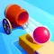 Color Thrower 3D - Roll Puzzle