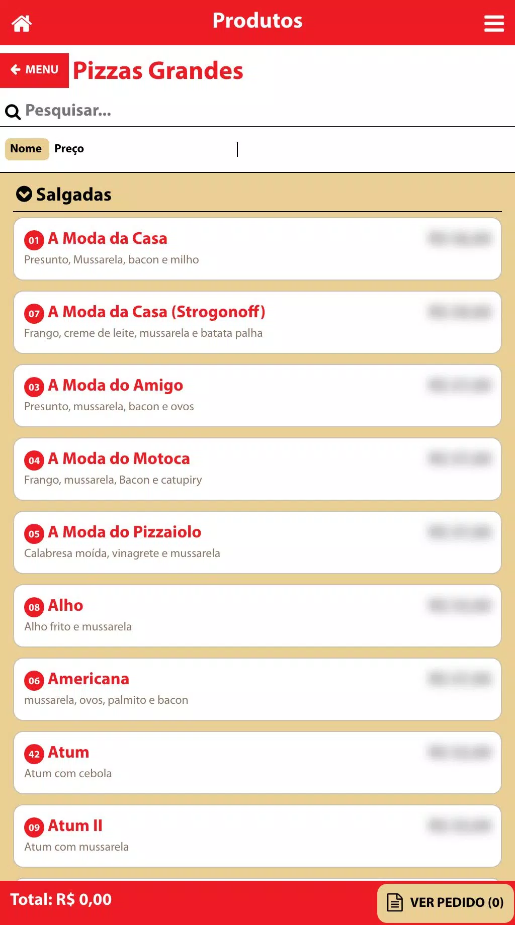 Via Chopp Pizzaria Screenshots