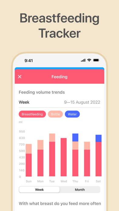 Baby Tracker・Breastfeeding Log Screenshots