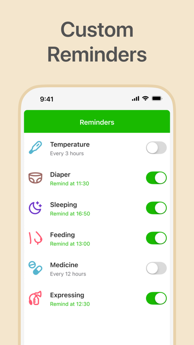 Baby Tracker・Breastfeeding Log Screenshots