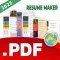 Resume Maker - Export by PDF
