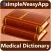 Medical Dictionary- A simpleNeasyApp by WAGmob