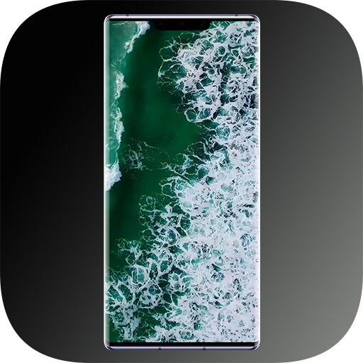 Amazing Sea wave on live wall