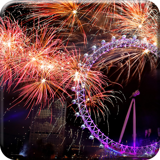 Fireworks Live Wallpaper HD