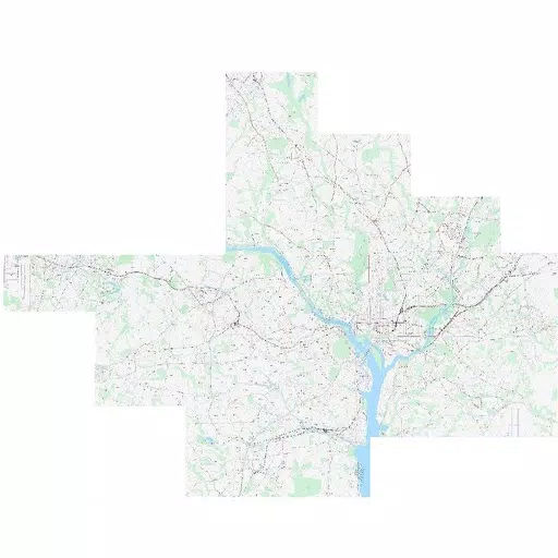 D.C. Scaled Subway Map Offline D.C. Scaled Subway Map Offline