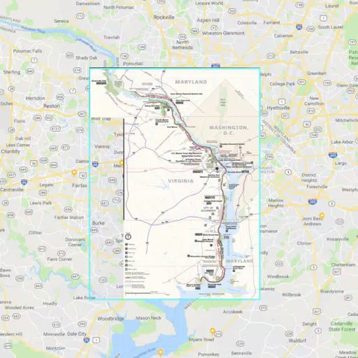 George W. Mem. Pkwy Tour Maps George W. Mem. Pkwy Tour Maps