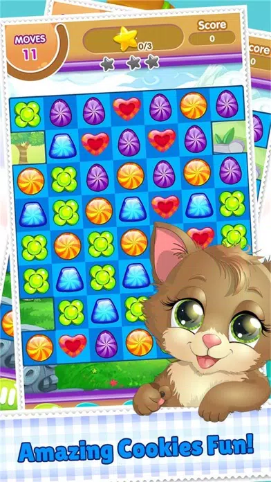 Cookie Link Pop 3 Match Journey Splash And Soda Jam Screenshots