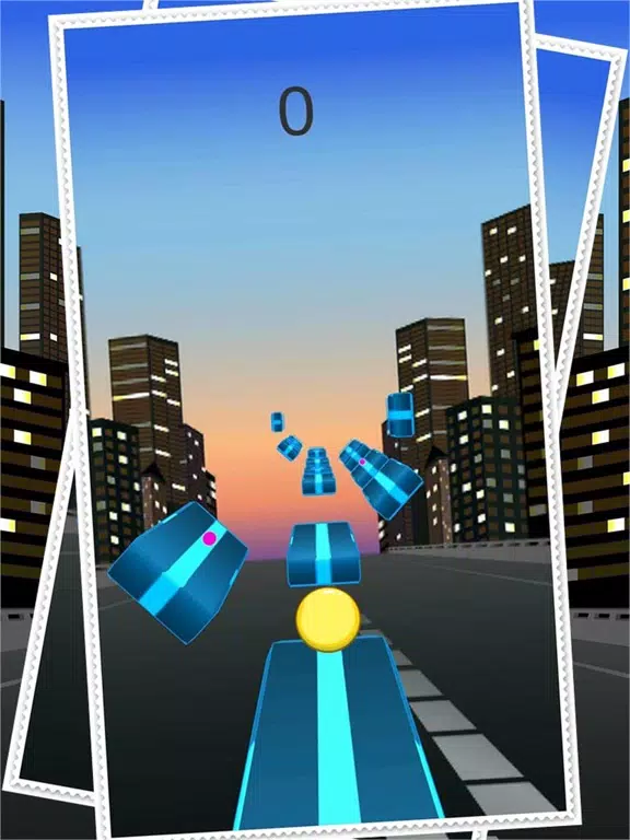 Jumping Ball - Twist And Zig Zag Ball Crush Style Endless Platform Jumper iPad Screenshots