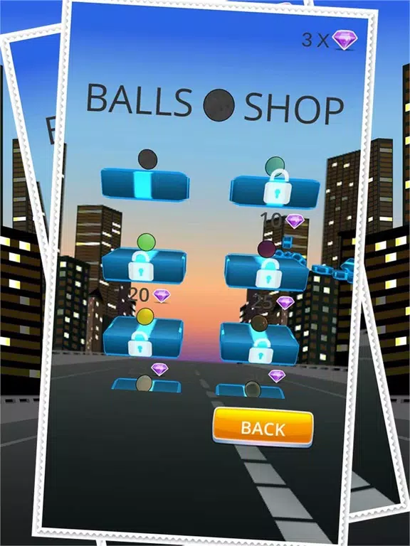 Jumping Ball - Twist And Zig Zag Ball Crush Style Endless Platform Jumper iPad Screenshots