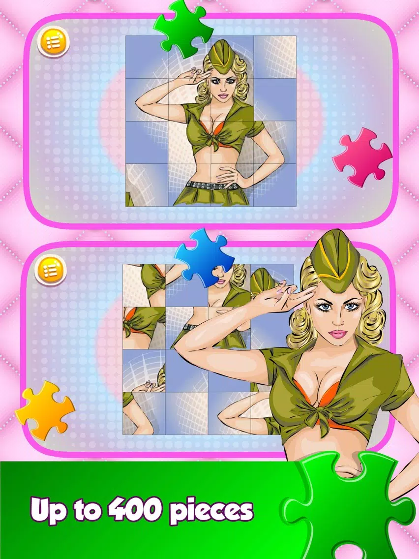 Women Retro Jigsaw Puzzles World - Pro iPad Screenshots