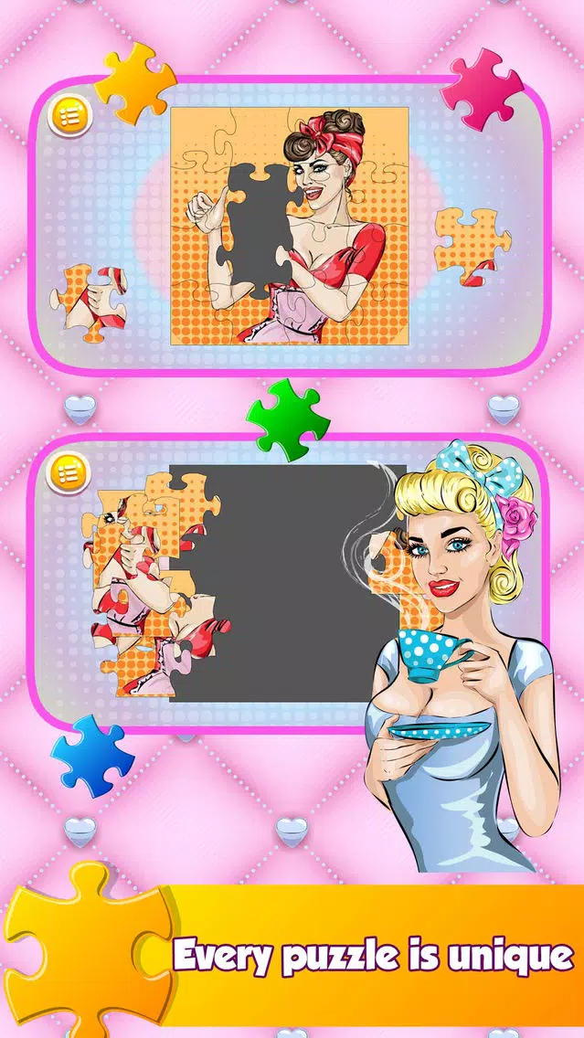 Women Retro Jigsaw Puzzles World - Pro Screenshots