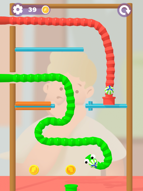 Tangkapan layar Fix Pipes iPad