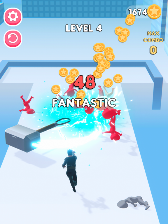 Run Defence: Crowd Red Assasin iPad  Ekran Görüntüleri