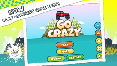 Captures d'écran de Go Crazy Mountain Cimbers Racing : Jumping Car with racing with police car, truck, jeep and tanker