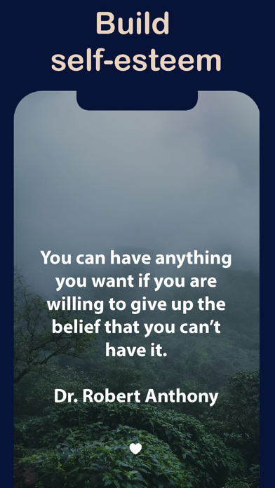 Positive affirmations, quotes Screenshots