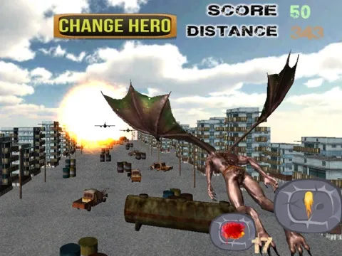 Clash Of Gargoyle 3D - An Epic Deamon War Against Earth's Air Force Fighter Jet (Free Arcade Version) iPad Screenshots