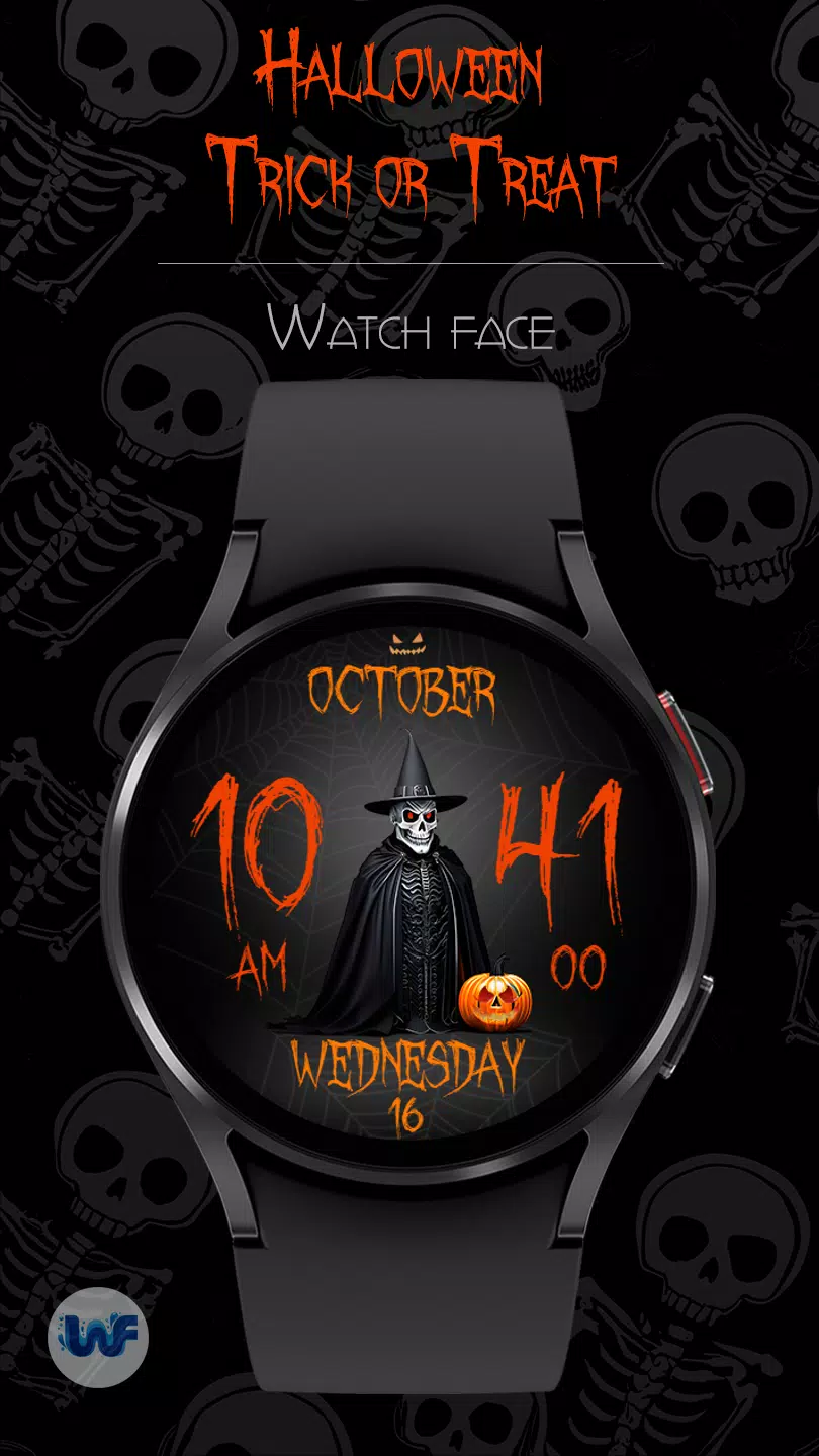 Trick or Treat Watch Face应用截图