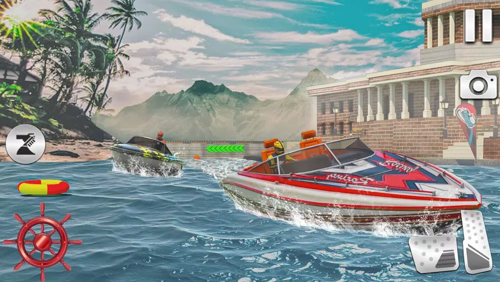 Zrzuty ekranu Flippy Boat Race: Water Games