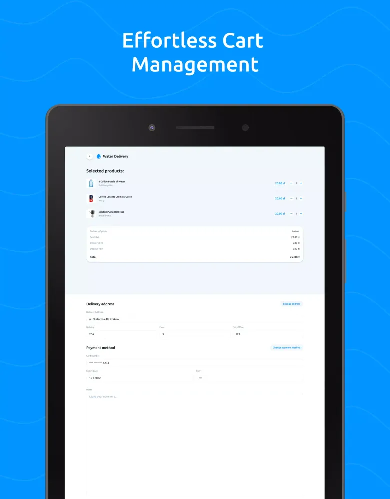 Dostawa Wody Screenshots