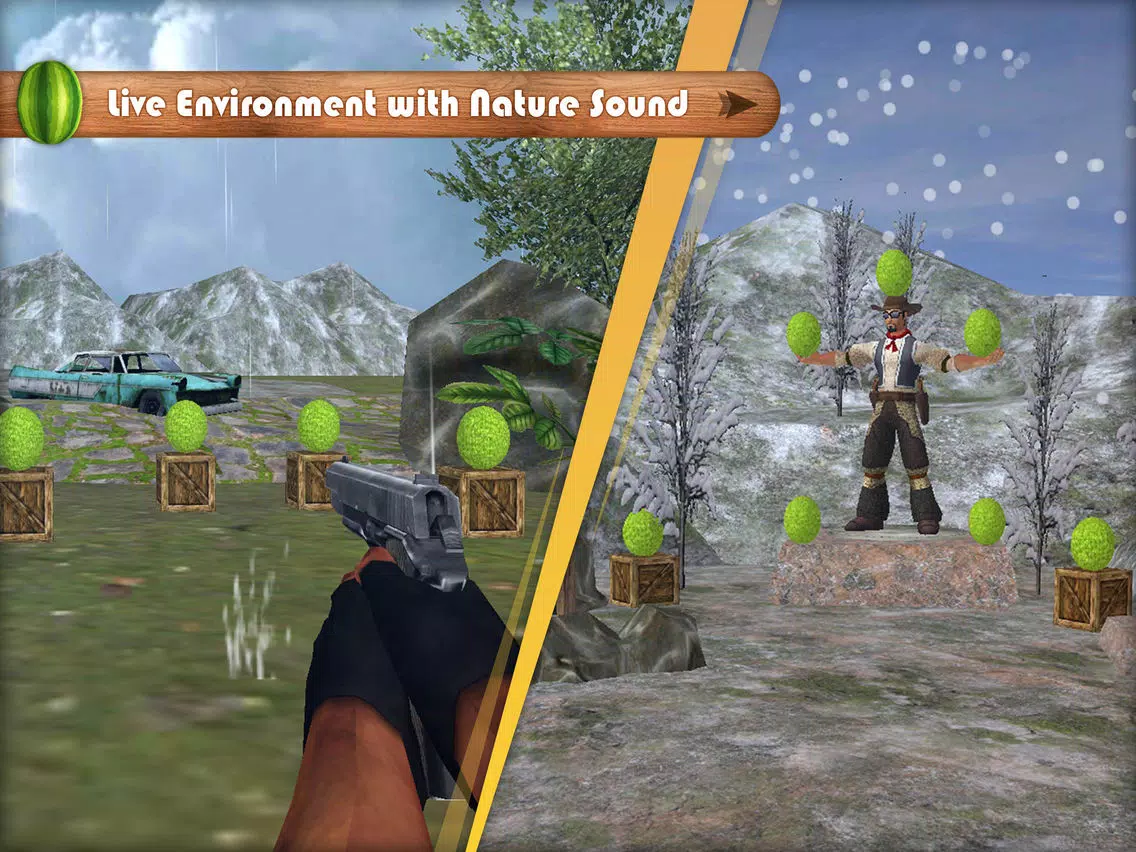 Watermelon Shooter iPad  Screenshots