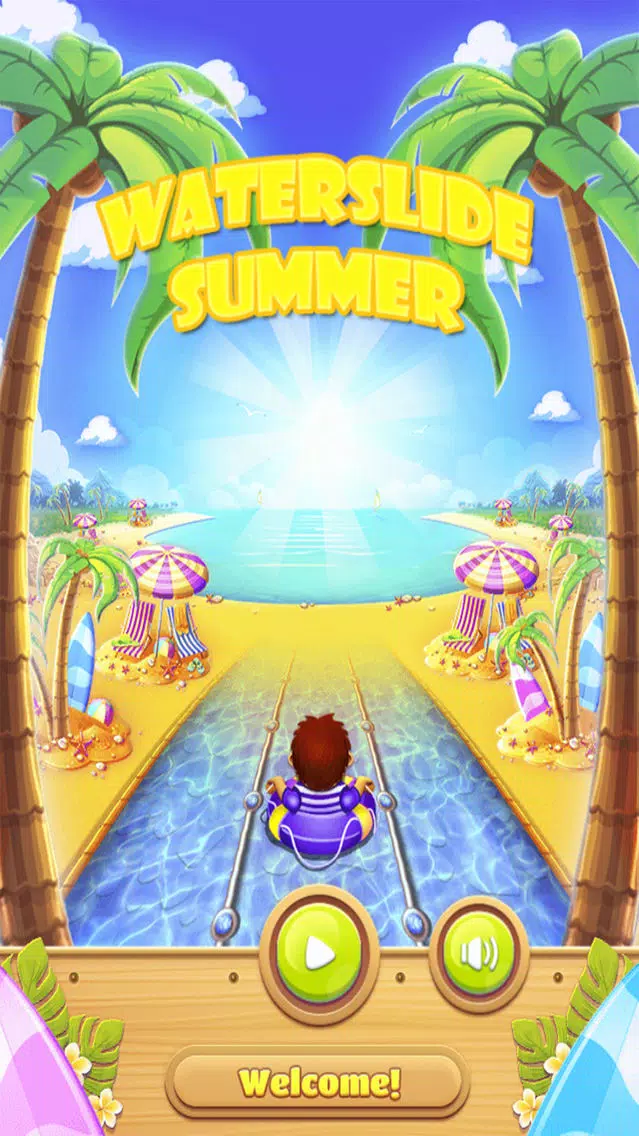 Waterslide Summer - fun fast slippery water slide Screenshots