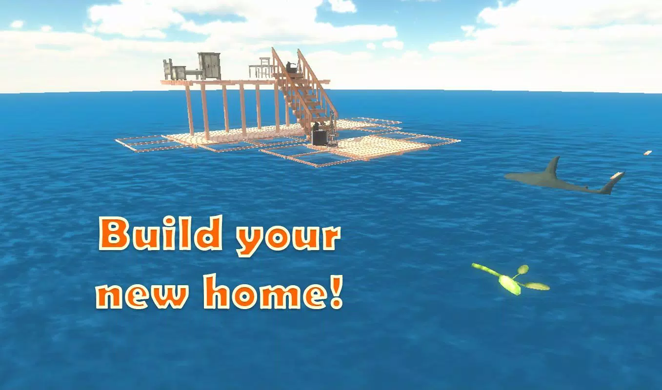 Capturas de tela do Raft Survival Simulator