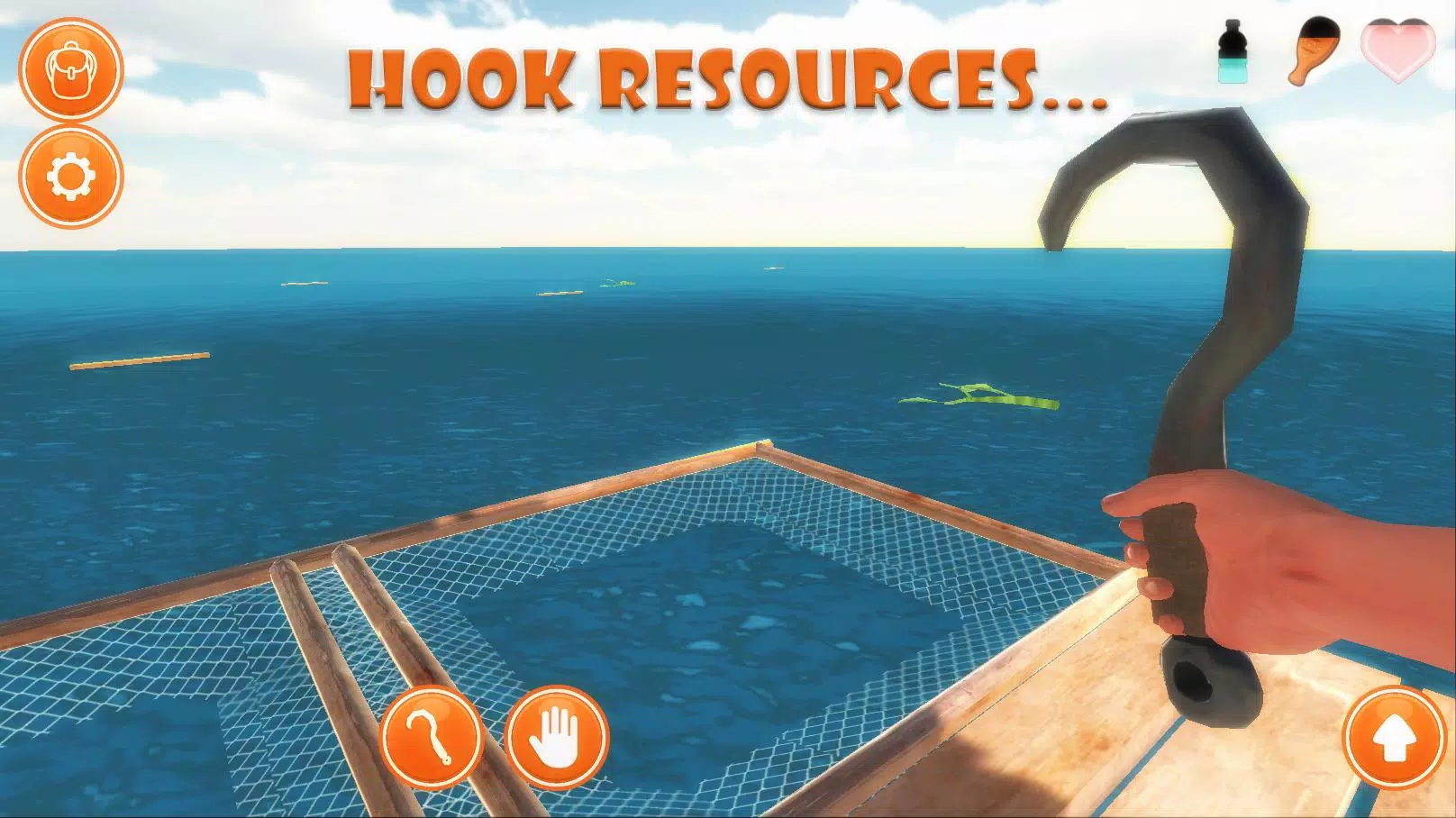 Capturas de tela do Raft Survival Simulator