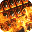 Burning Keyboard Wallpaper HD